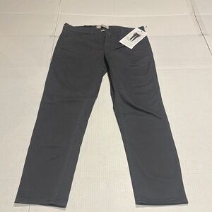 NWT Calvin Klein jeans Dark Gray Pantsw multiple pockets and zipper front